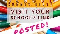 Primary School Supply List Intermediate School Supply ListIntermediate School Supply List
