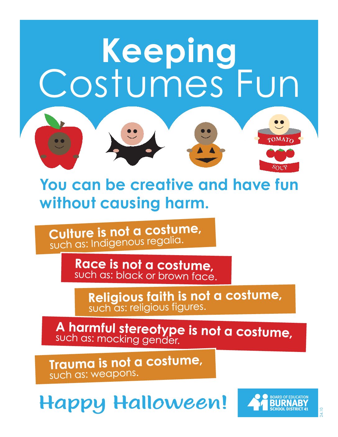 Halloween at Lakeview: Students are welcome to come to school wearing their Halloween costumes on Thursday, October 31st. We ask that students refrain from wearing masks until our Halloween festivities […]