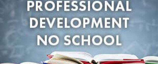 Monday, April 28 is a District Professional Development Day for teachers. See you on Tuesday!